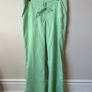 Grey's Anatomy Light Green Wide Leg Women's scrub Pants size large